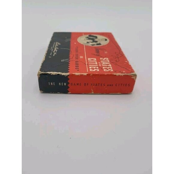Vintage The Game of States and Cities by Parker Brothers Learning 1946 - Picture 4 of 8
